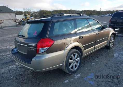 2008 Subaru Outback 2.5I/2.5I L.l. Bean Edition from USA, damaged, VIN 4S4BP61C087348945